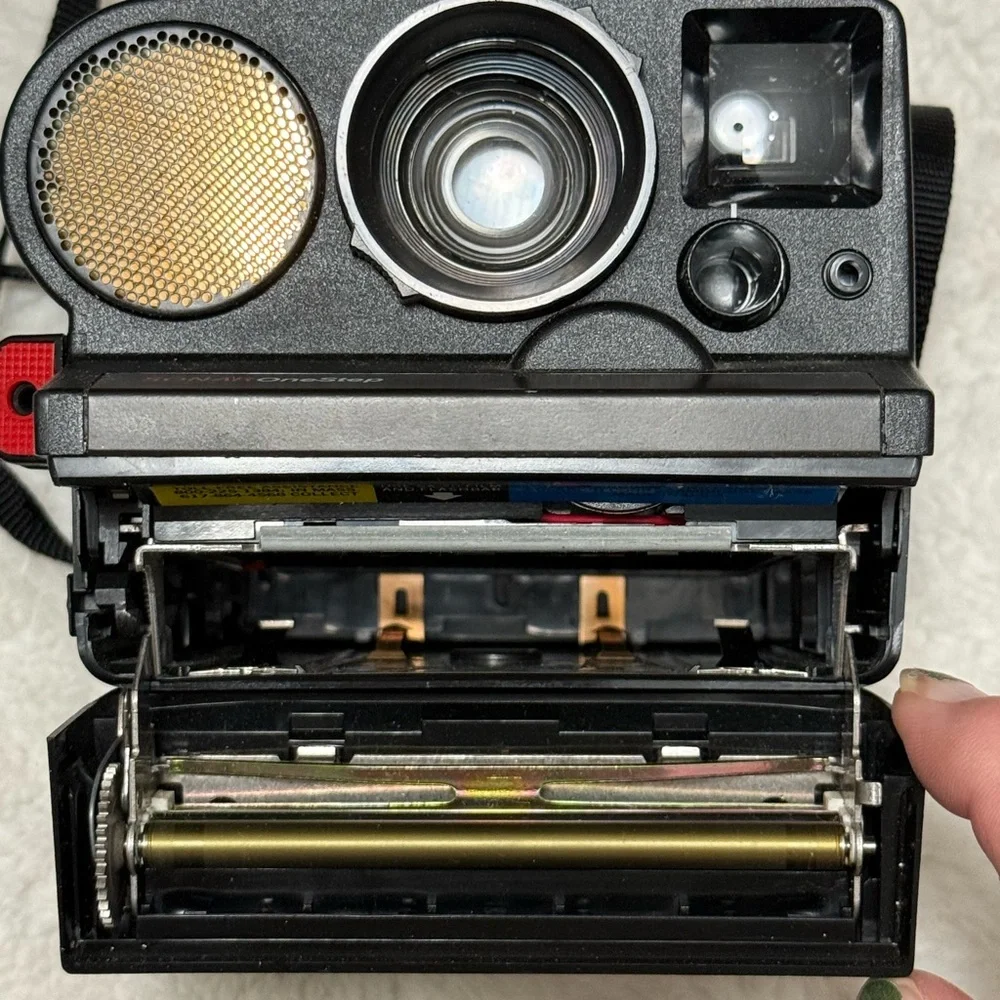 Vintage Polaroid SONAR OneStep Pronto Land Camera SX-70 Film 1970s USA EUC Photo